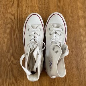 White high top converse SOLD